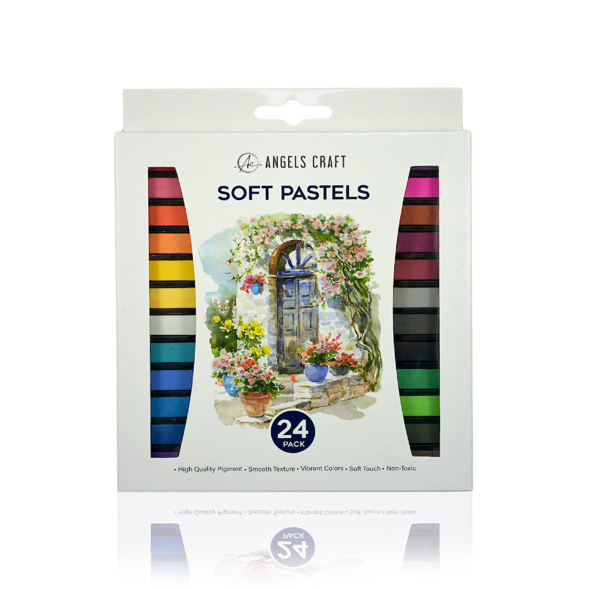 Angels Craft 24-Piece Soft Pastel Set
