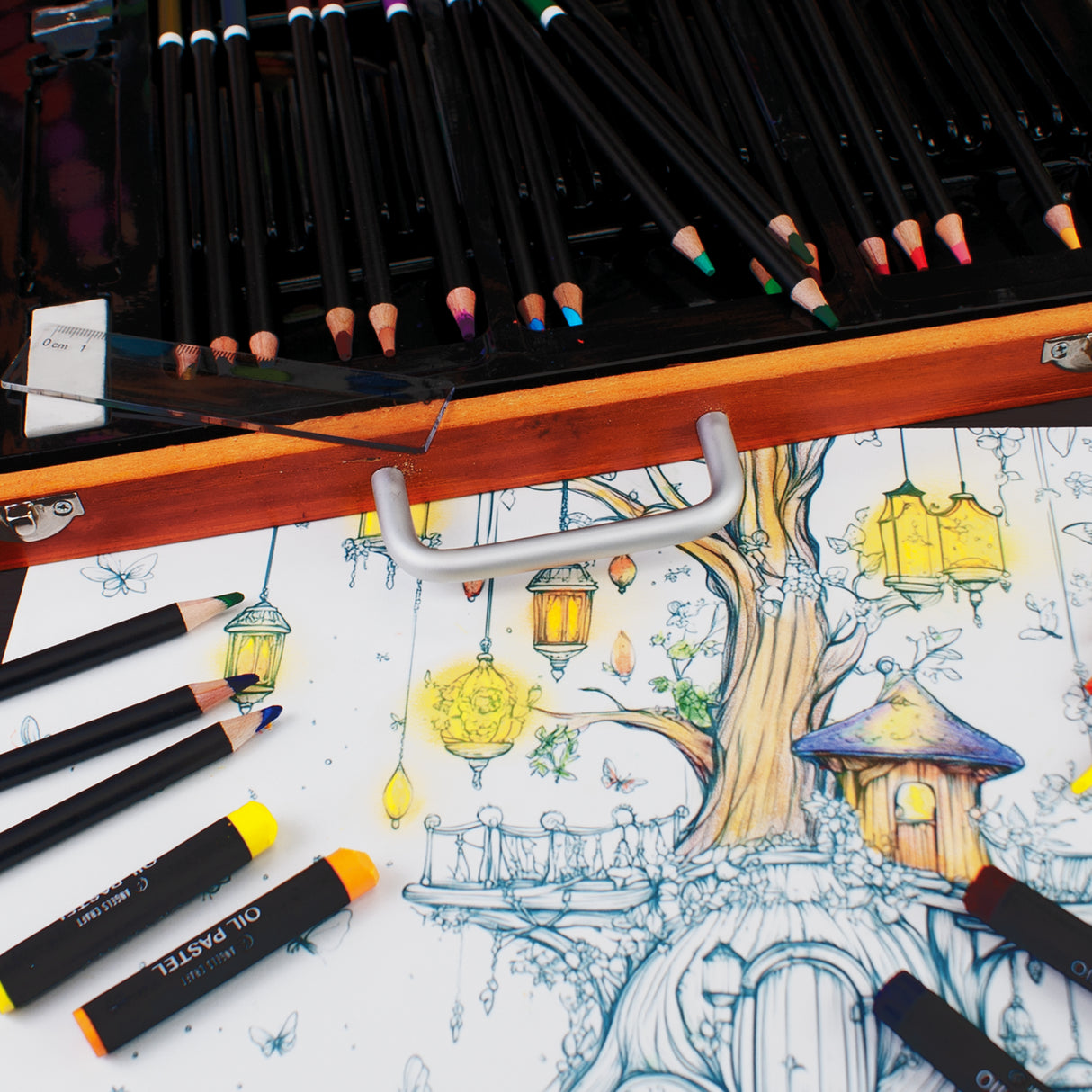 Angels Craft 80-Piece Artistic Deluxe Set