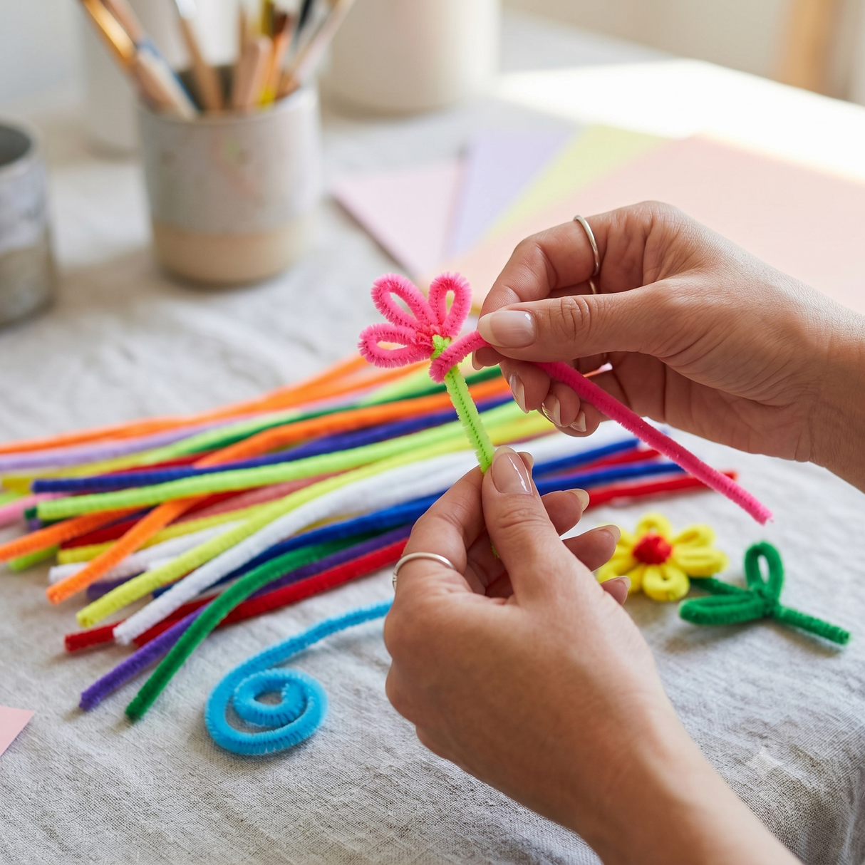 Pop of Color to Your Next Project with Premium Chenille Stems