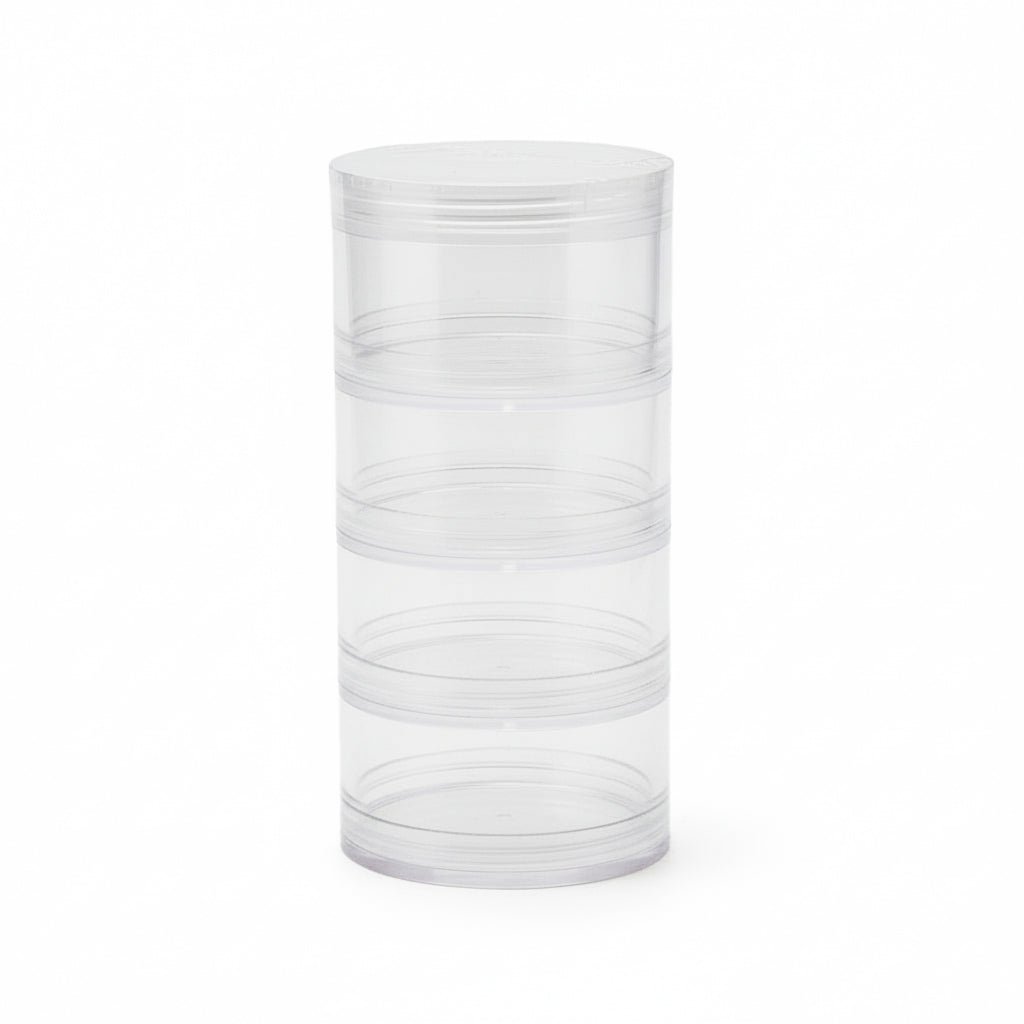 Customizable Stackable Clear Organizer Towers (Standard & Large Sizes)