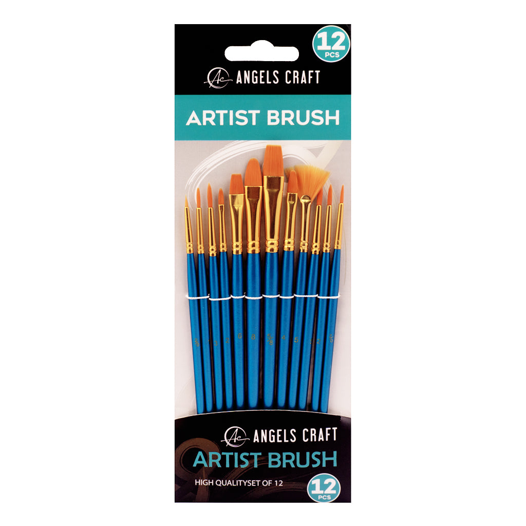 Angels Craft 10-Piece Paint Brush Set