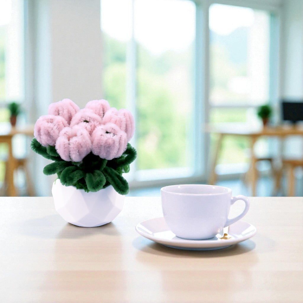 Angels Craft Twist Art Florals - DIY Chenille Tulip Kit