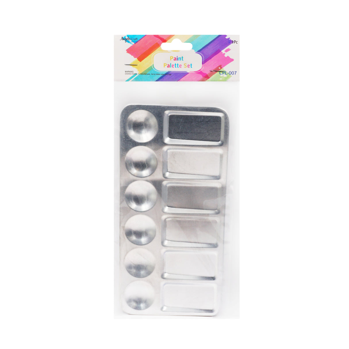 Angels Craft Rectangle Aluminum Paint Palette