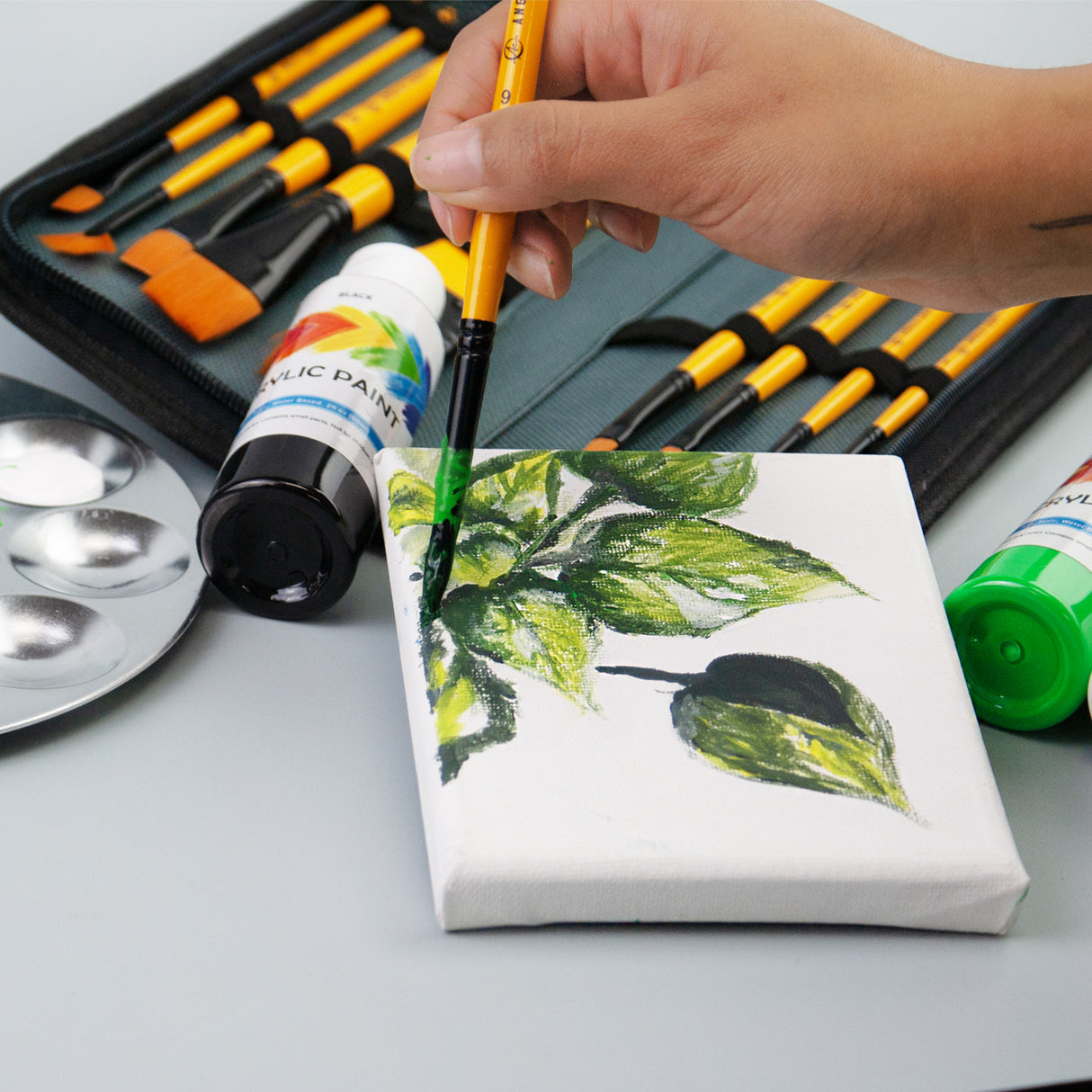 Angels Craft 4" x 5" Mini Stretched Canvas