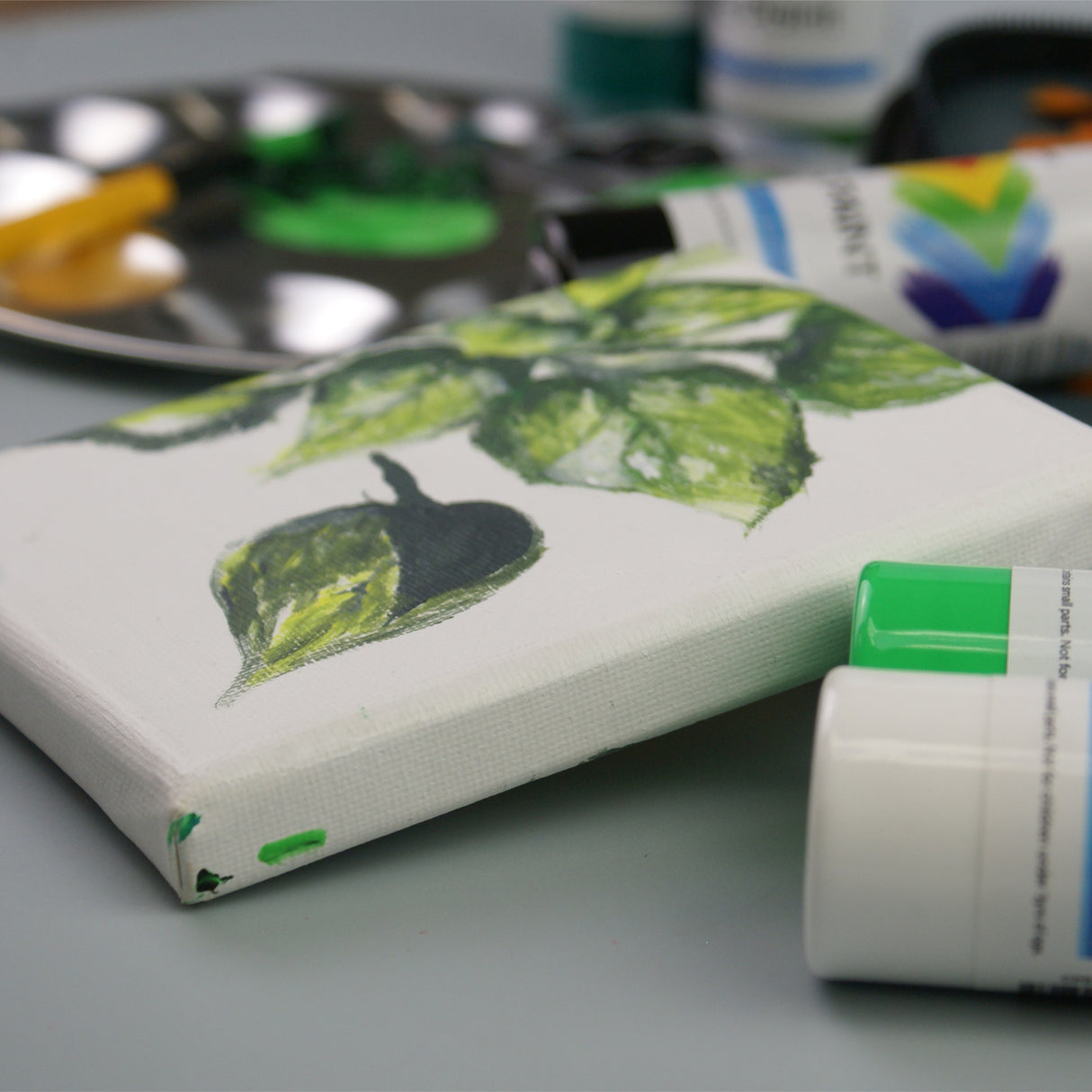 Angels Craft 4" x 5" Mini Stretched Canvas