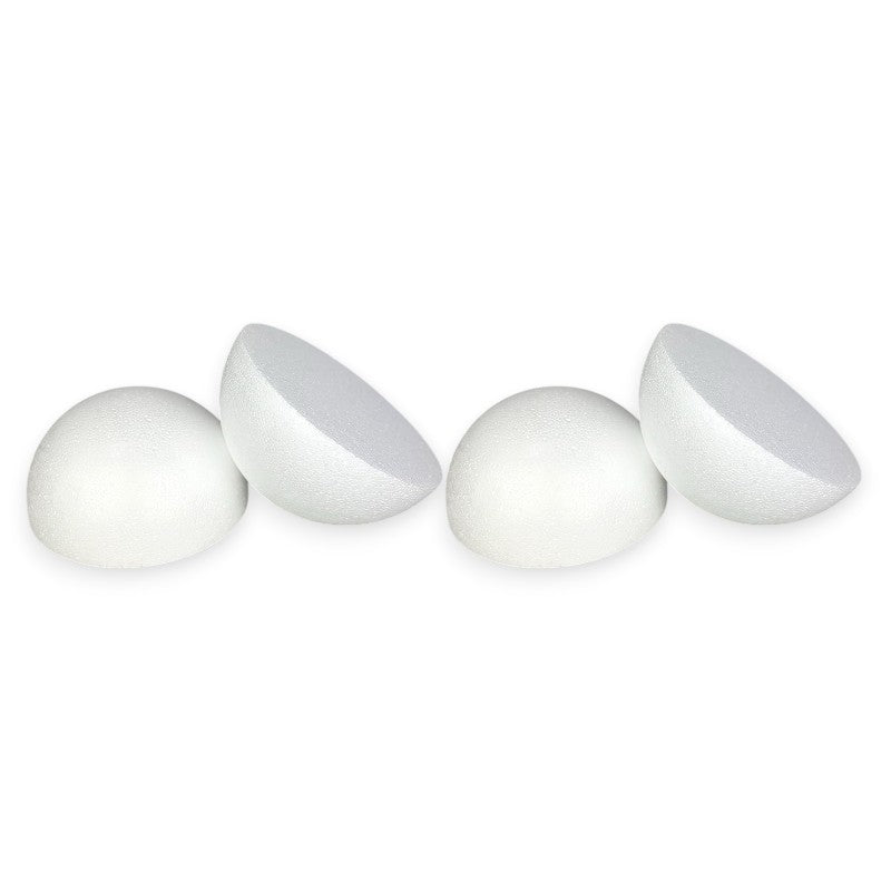 Multi-Size Foam Half Ball Bundle for Crafts & Décor