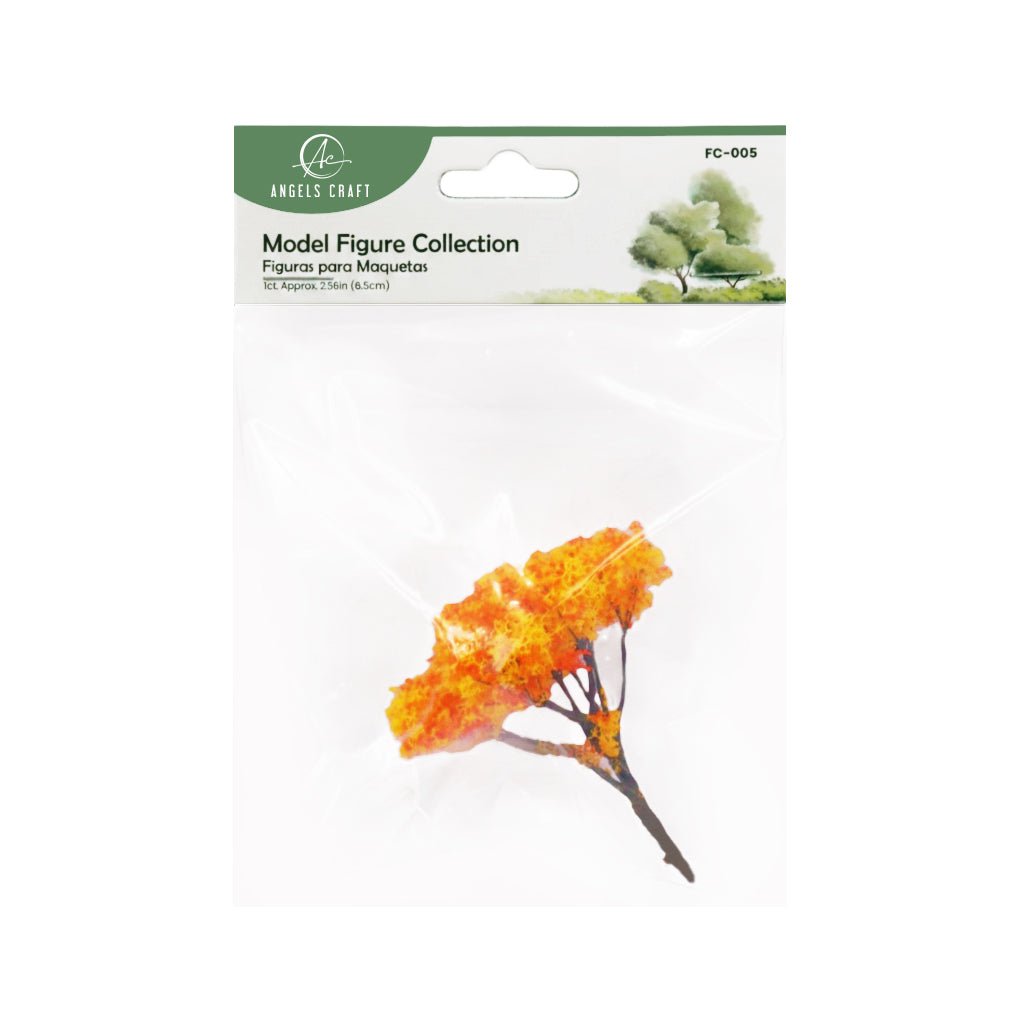 Miniature Blossom Tree Model – Vibrant Landscape & Diorama Decor