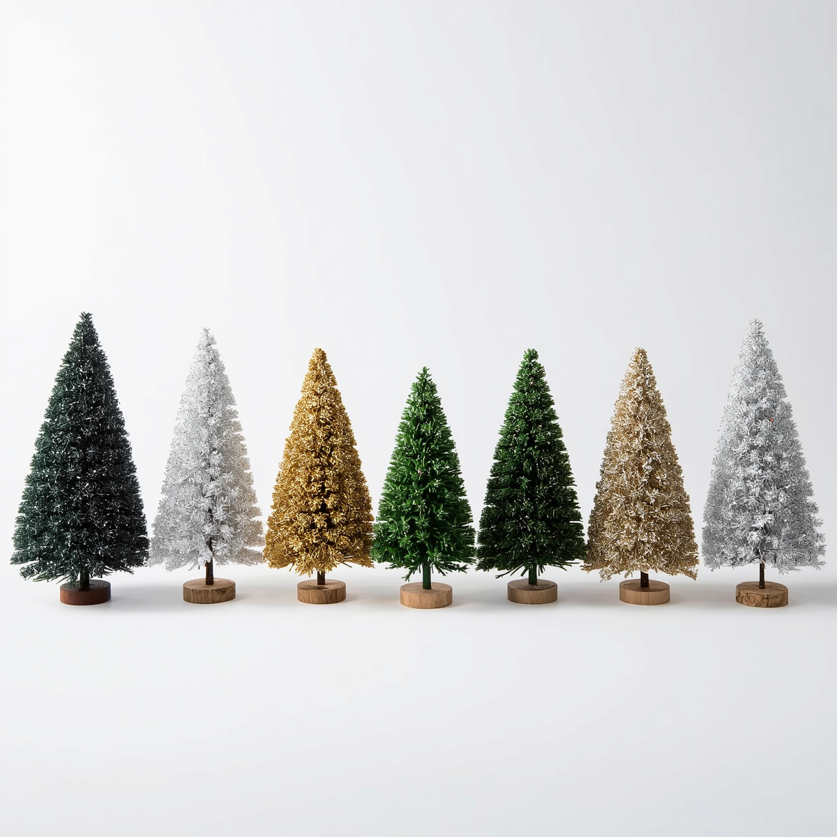 Create Your Own Winter Wonderland with Our Mini Decorative Pine Trees!