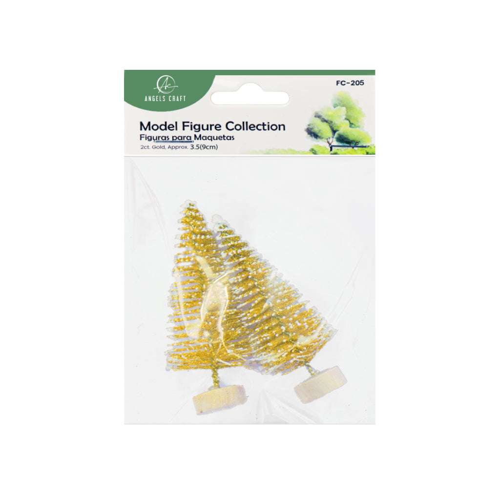 Model Figure Collection - 2.75" Miniature Pine Trees (2ct)