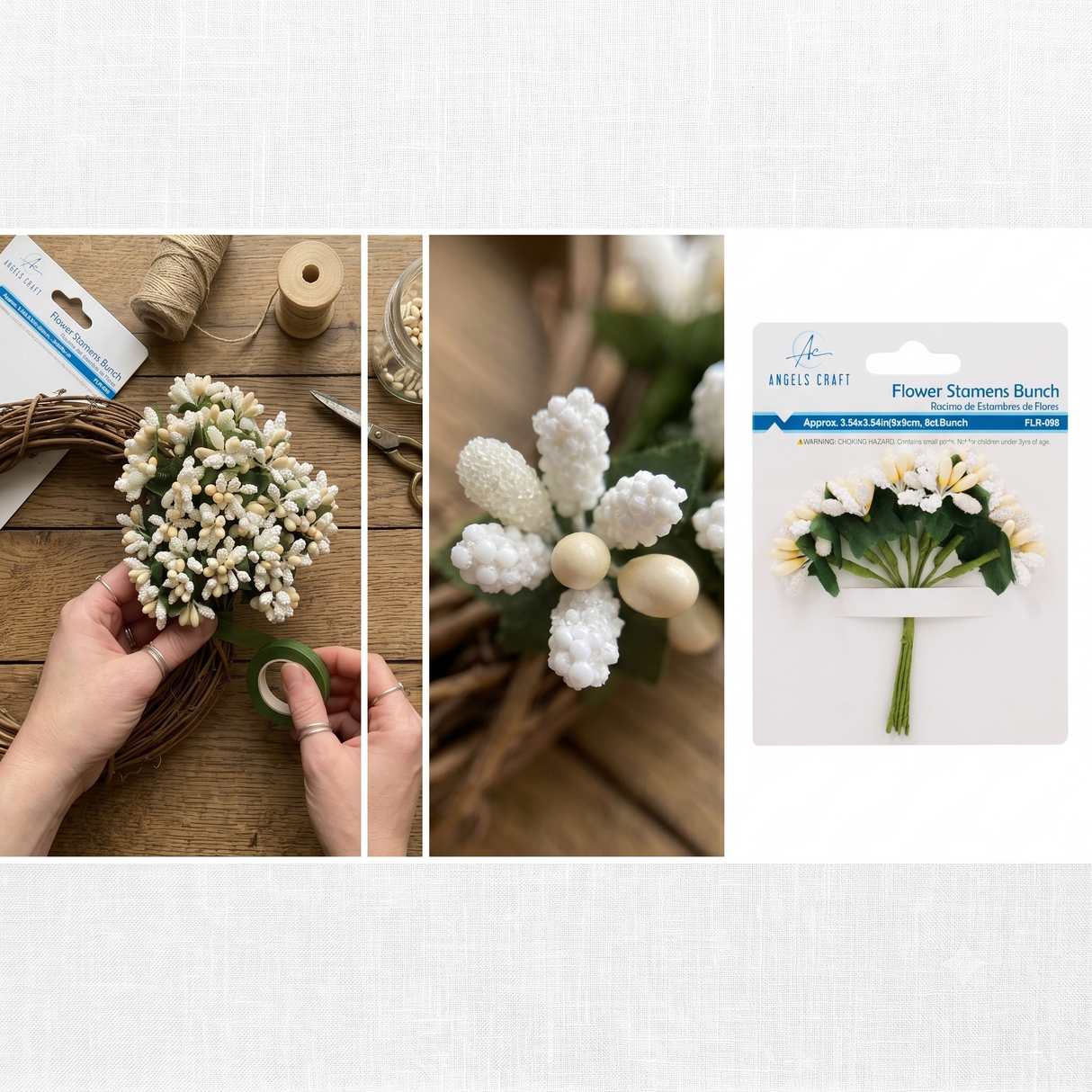 Elevate Your Designs with the Artificial Pip Berry Bunch