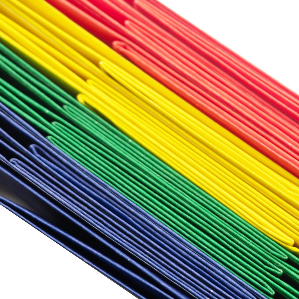 Angels Craft 12 Pack Kraft Bag 10" x 7" - Assorted Colors