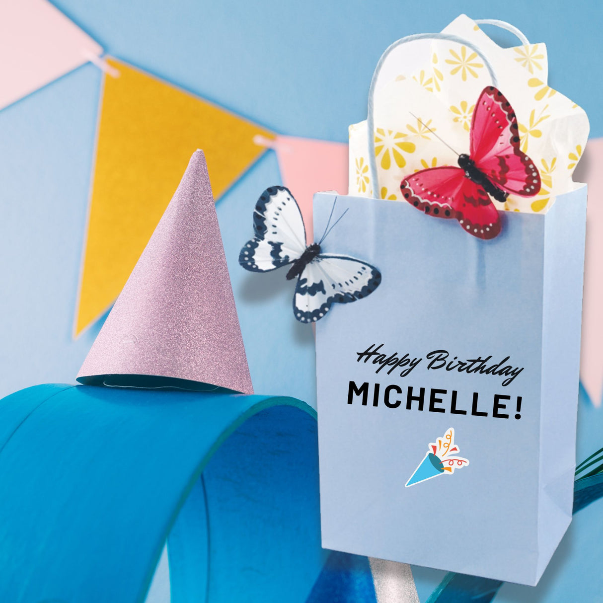 Angels Craft 12 Pcs Kraft Bag 8" x 5" - Pastel Color