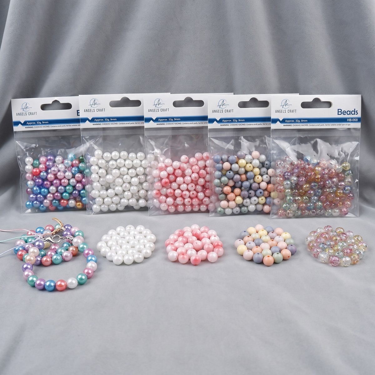 AB Acrylic Beads for Jewelry Making