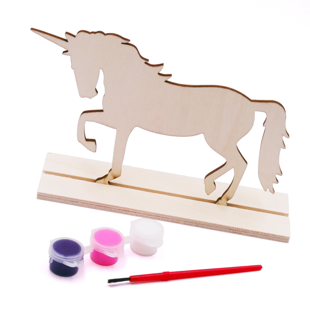 Angels Craft DIY Wooden Unicorn Art Kit