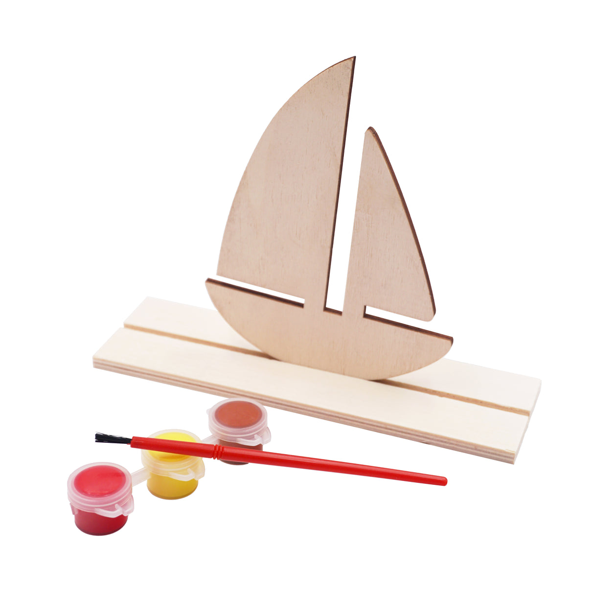 Angels Craft DIY Wooden Sailboat Art Kit
