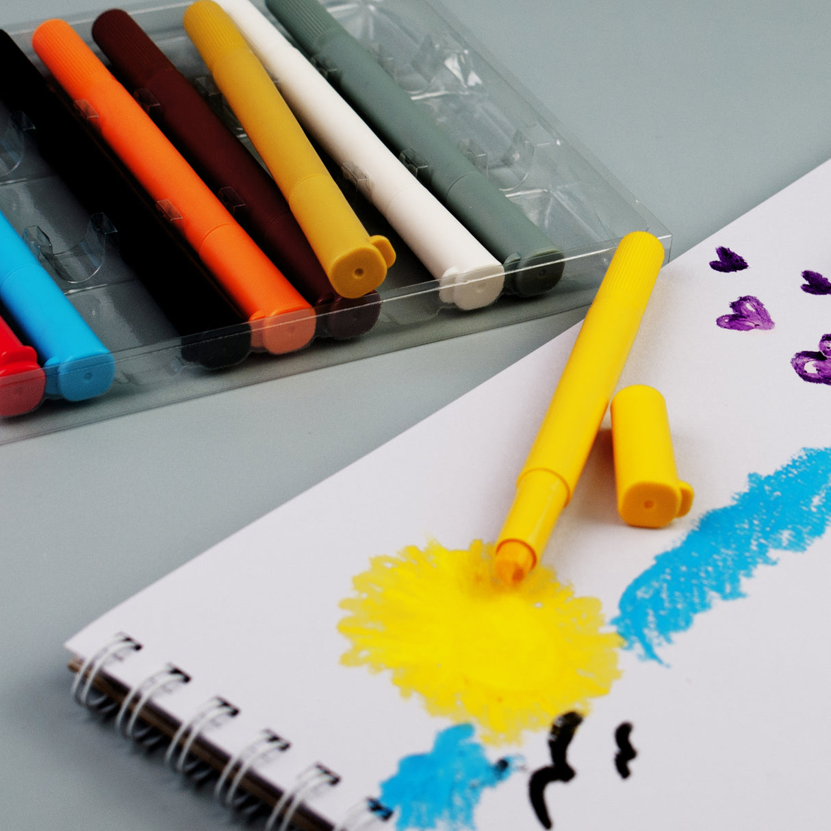 Angels Craft 12-Piece Tempera Paint Sticks