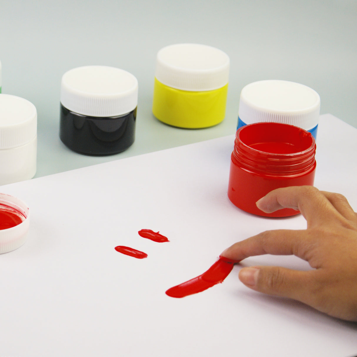 Angels Craft 6-ColorFinger Paint Set