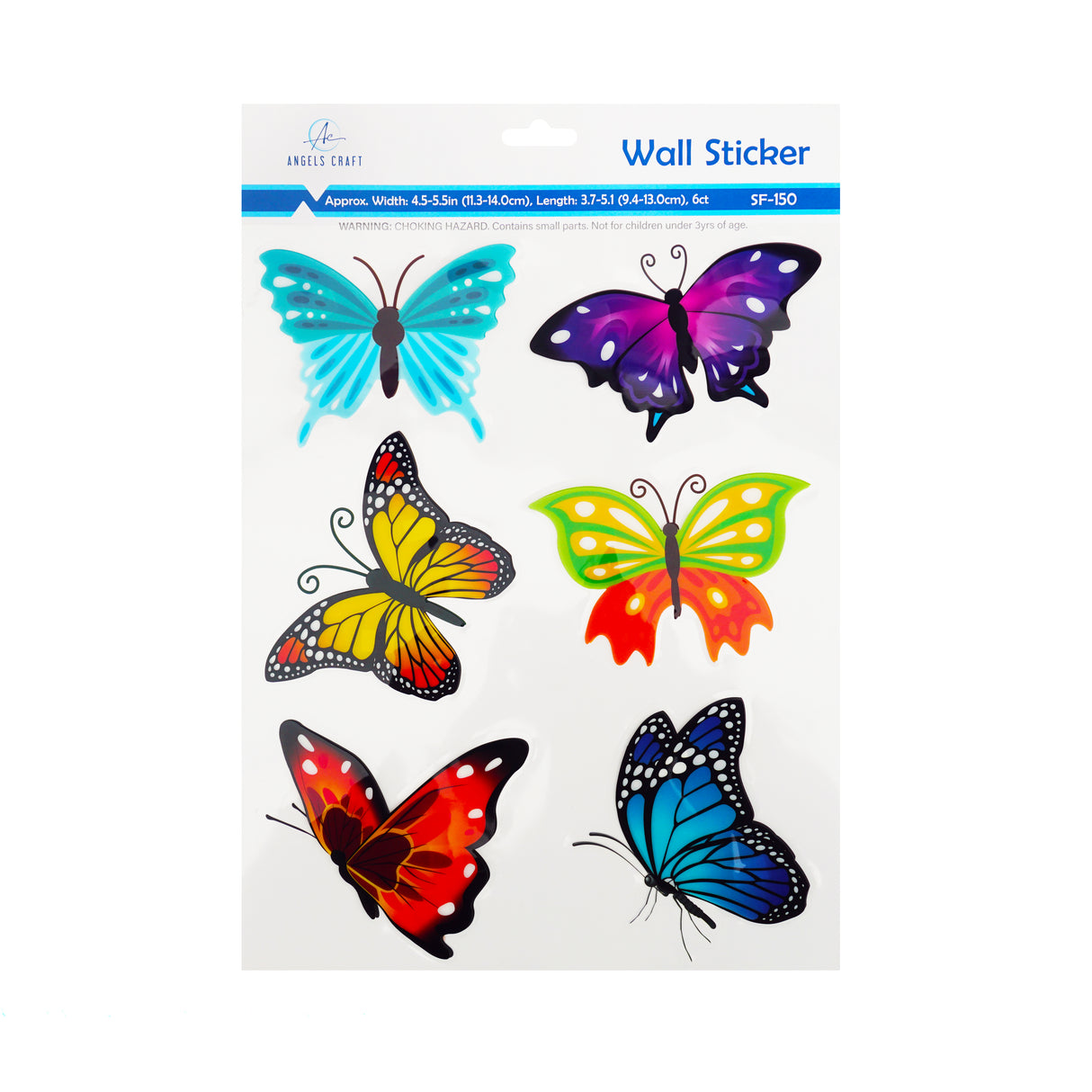 Angels Craft 3D Wall Stickers: Butterflies