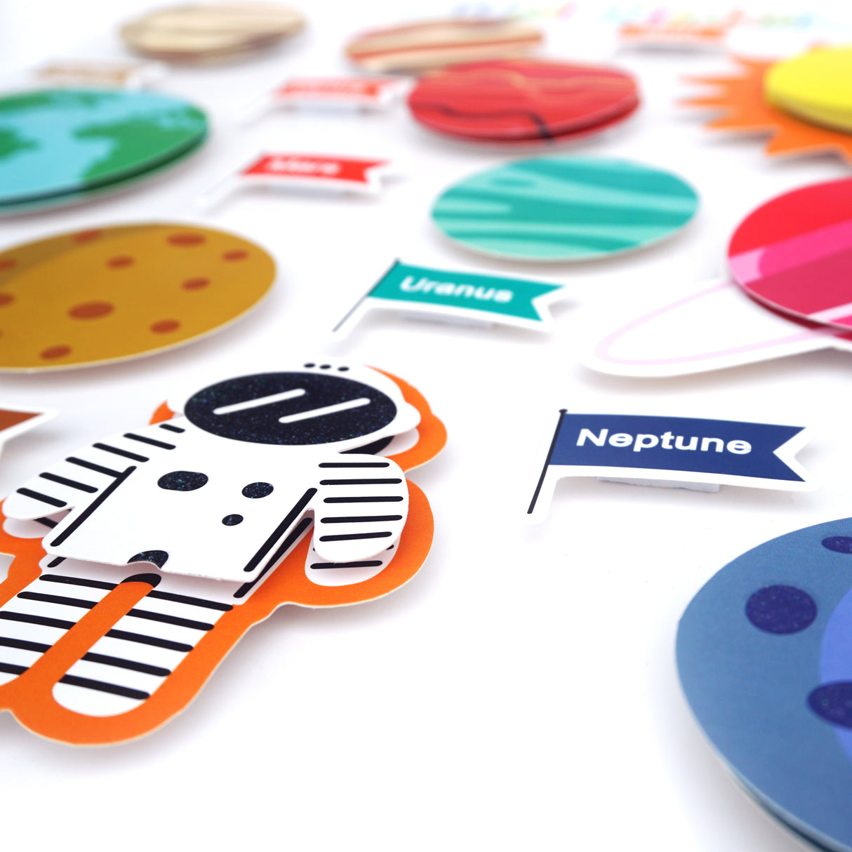 Angels Craft 3D Wall Stickers: Outer Space