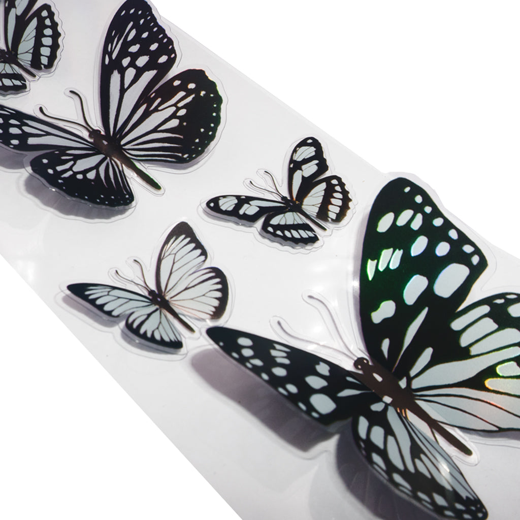 Angels Craft Pop Up Stickers: Butterflies, Multi Color (7 Stickers Total)