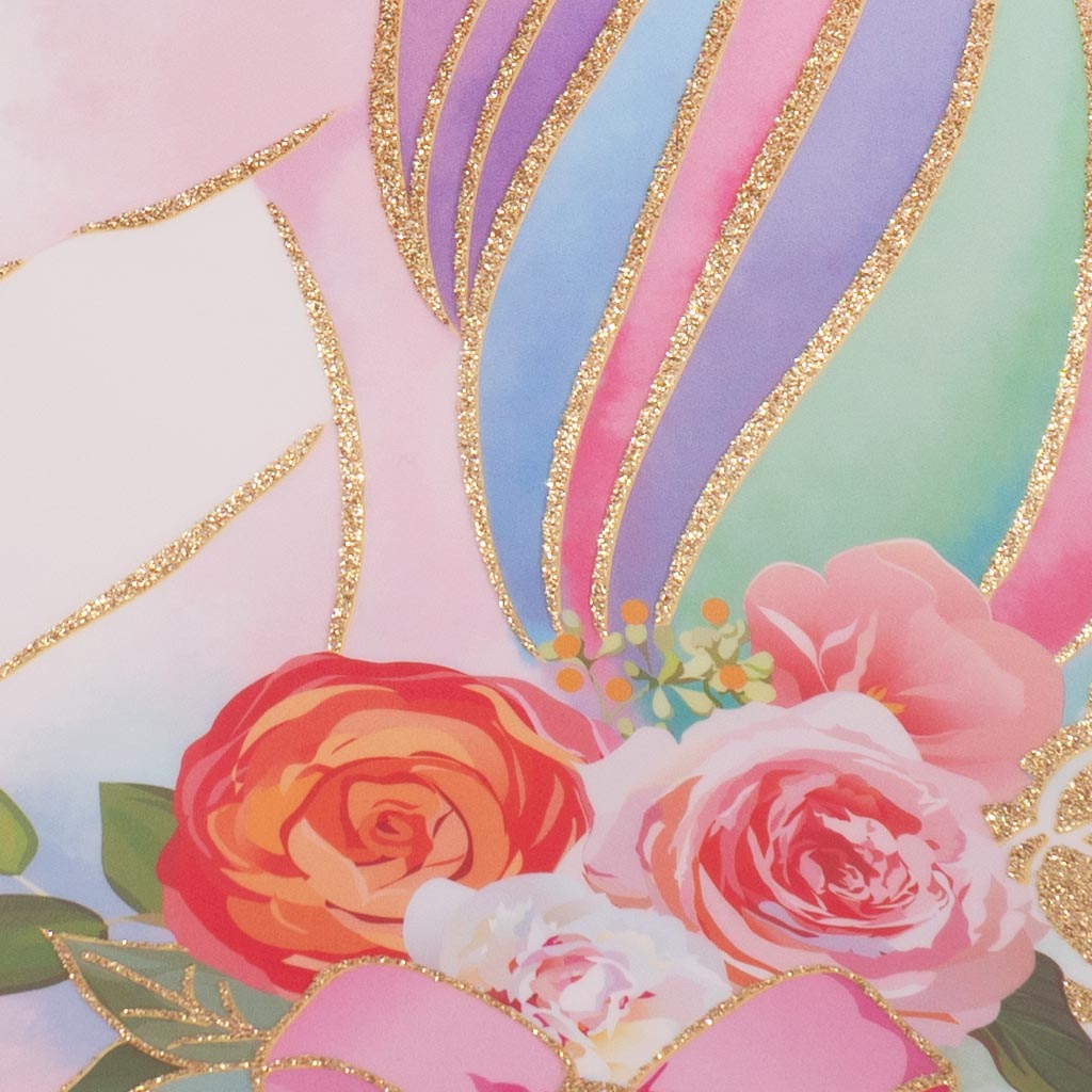 Angels Craft Wall Stickers: Florals & Unicorn