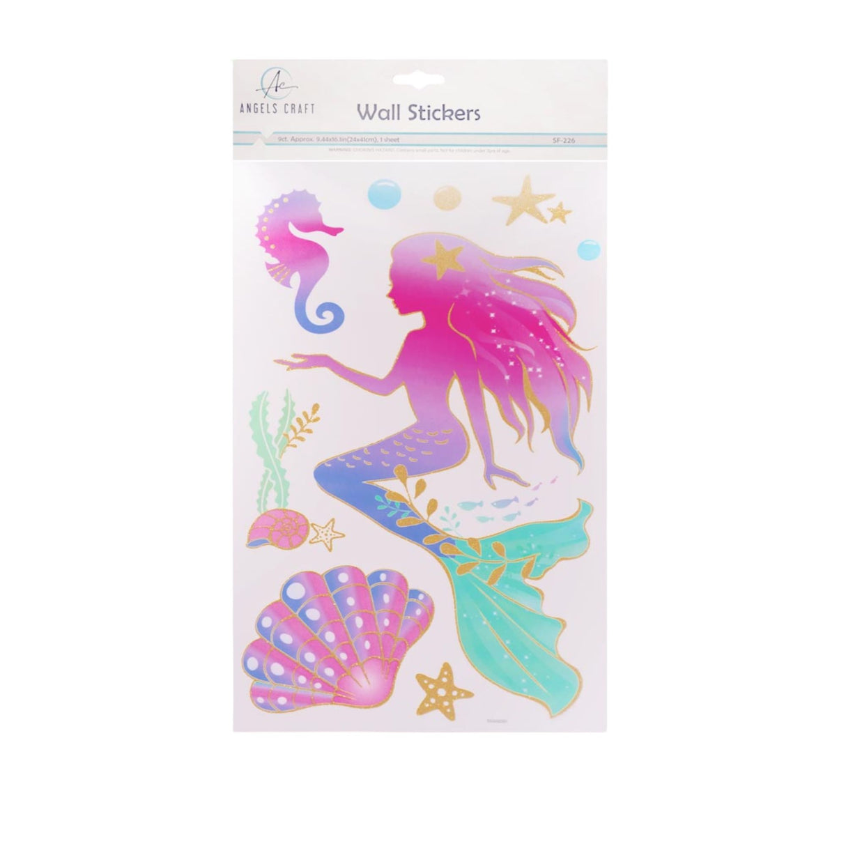 Angels Craft Wall Stickers: Mermaid