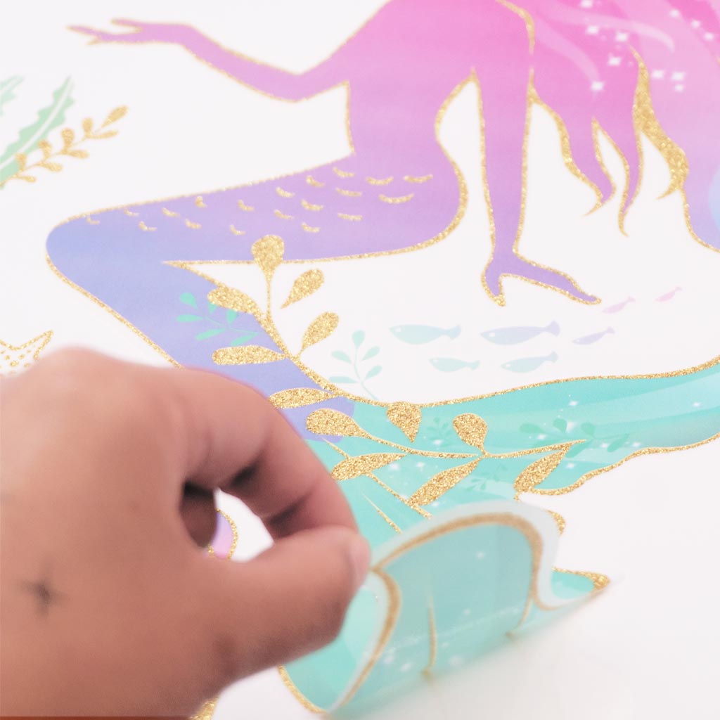 Angels Craft Wall Stickers: Mermaid