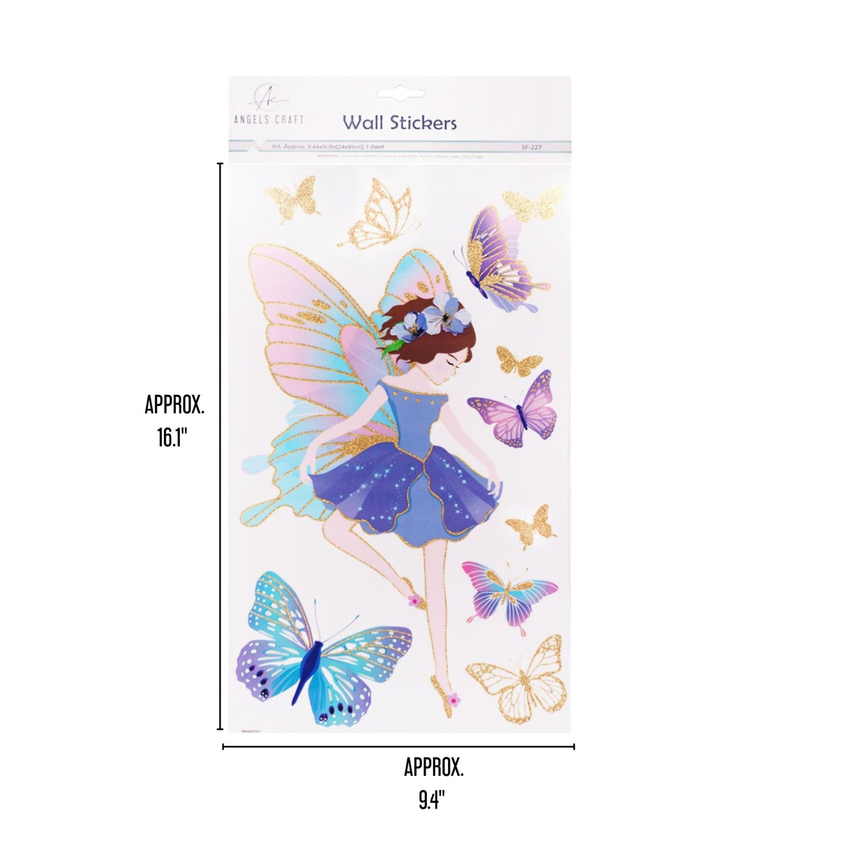 Angels Craft Wall Stickers: Fairy