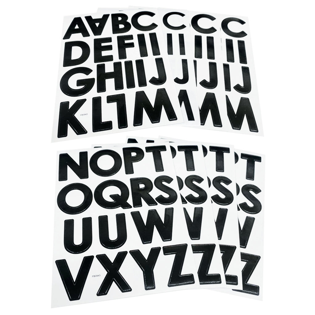 Angels Craft Alphabet Stickers (132 Stickers Total)