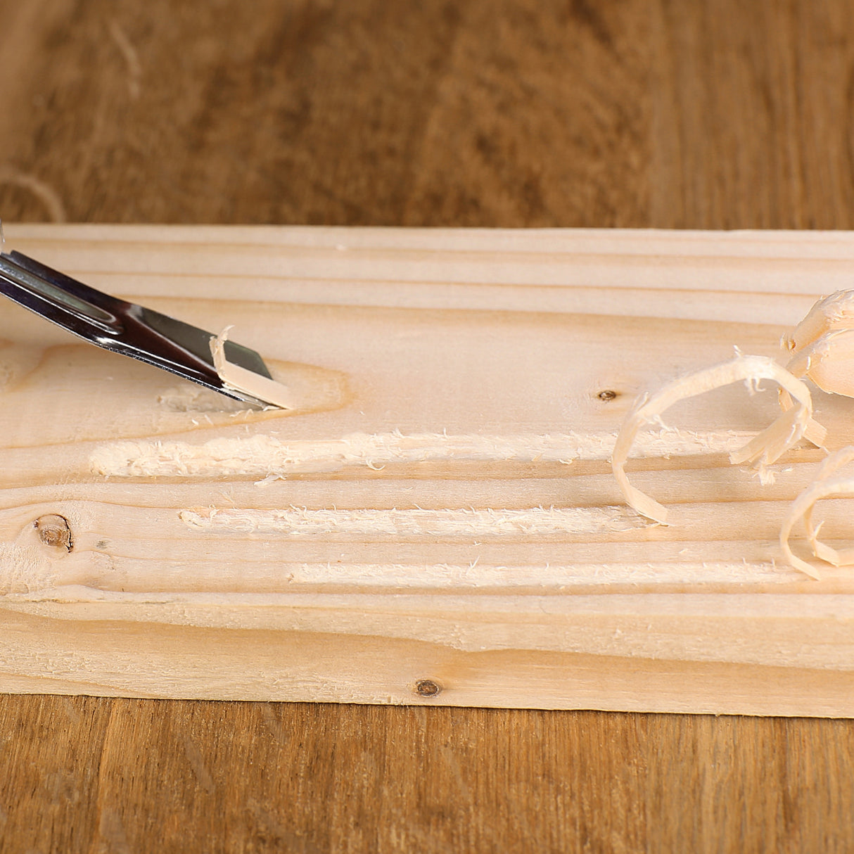 Angels Craft 5 Count 5.5" Wood Carving Set with Wood Handles