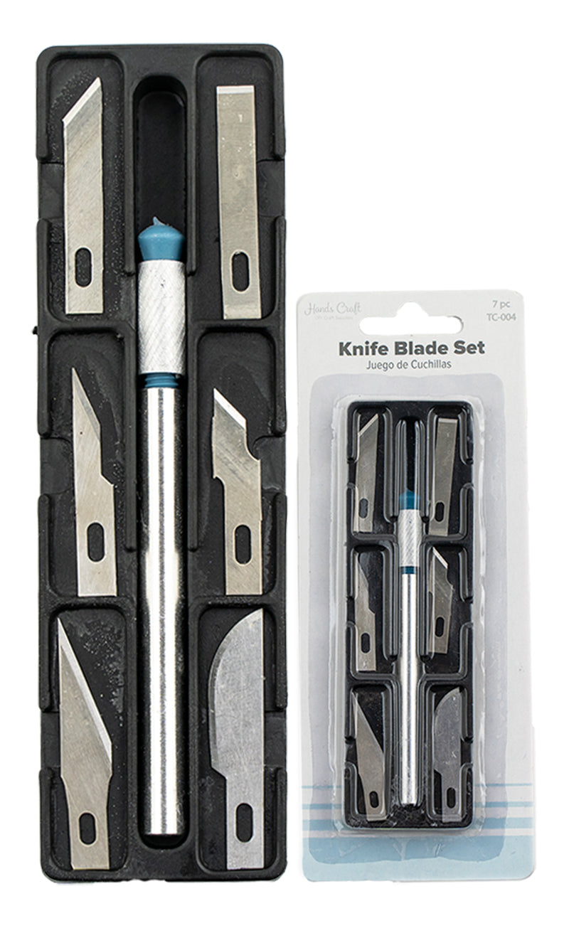 Hands Craft 7-Piece Precision Hobby Knife Set