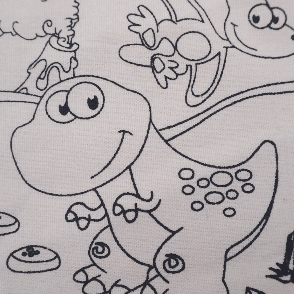 Angels Craft Coloring Tote Bag Kit | Dino