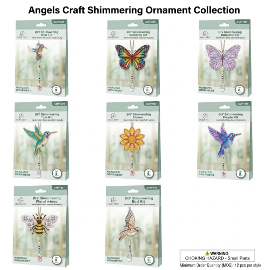 DIY Shimmering Hanging Ornament Kit