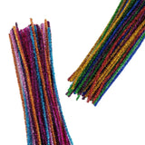 Assorted Glitter Chenille Stems / Pipe Cleaners for Craft