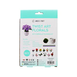 DIY Chenille Hydrangea Flower Kit – Purple Potted Floral Arrangement