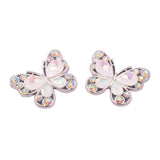 Rhinestone Butterfly Flat Back Embellishments – 2ct