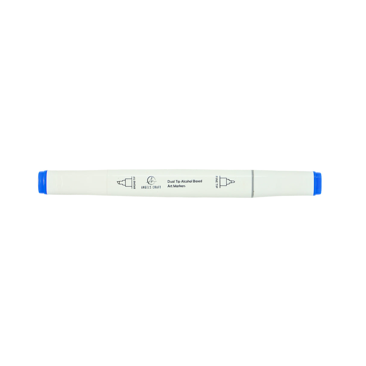 12-Piece Set of Alcohol Dual Tip Markers in Primary Colors