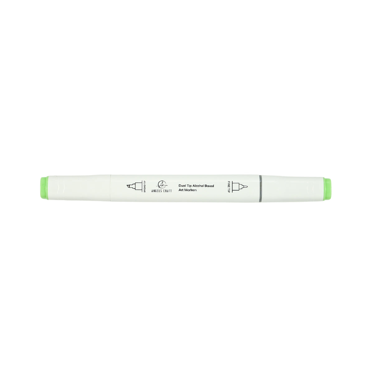 Angels Craft 12-Piece Set of Alcohol Dual Tip Markers in Pastel Colors