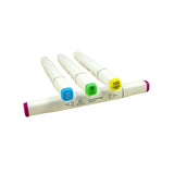 Angels Craft 12-Piece Set of Alcohol Dual Tip Markers in Neon Colors