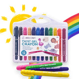 Angels Craft 12 Color Twist Gel Crayons
