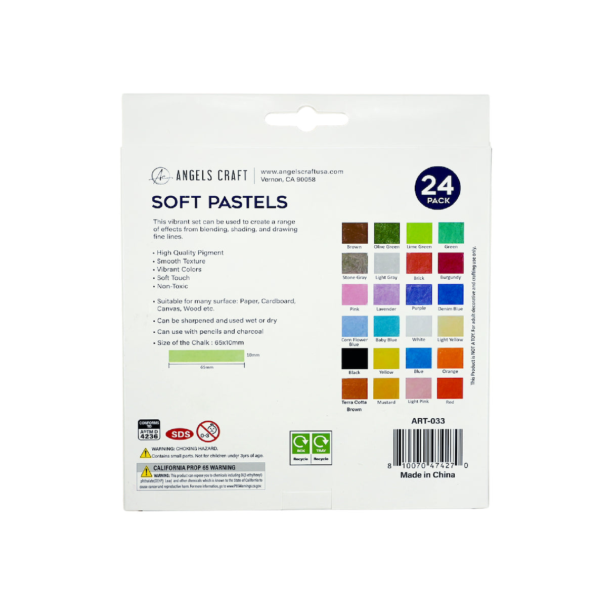 24-Piece Soft Pastel Set