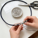 Silver Alphabet Beads for Jewelry Making, 35g (1.23 oz)