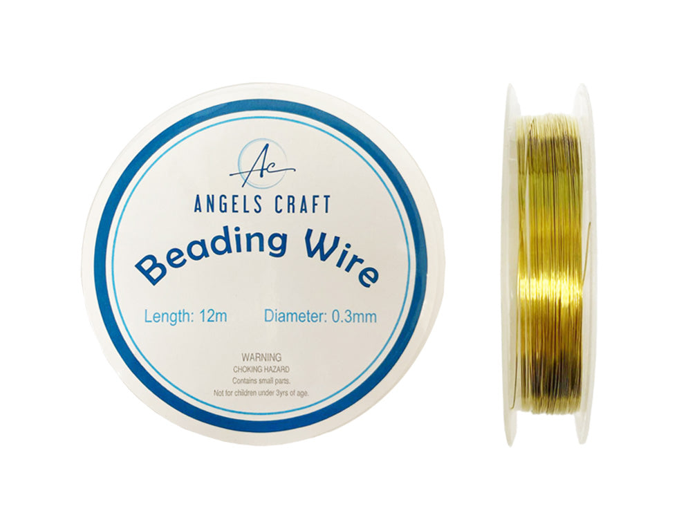 Beading Wire,0.33mm 1-ct (3 colors available)