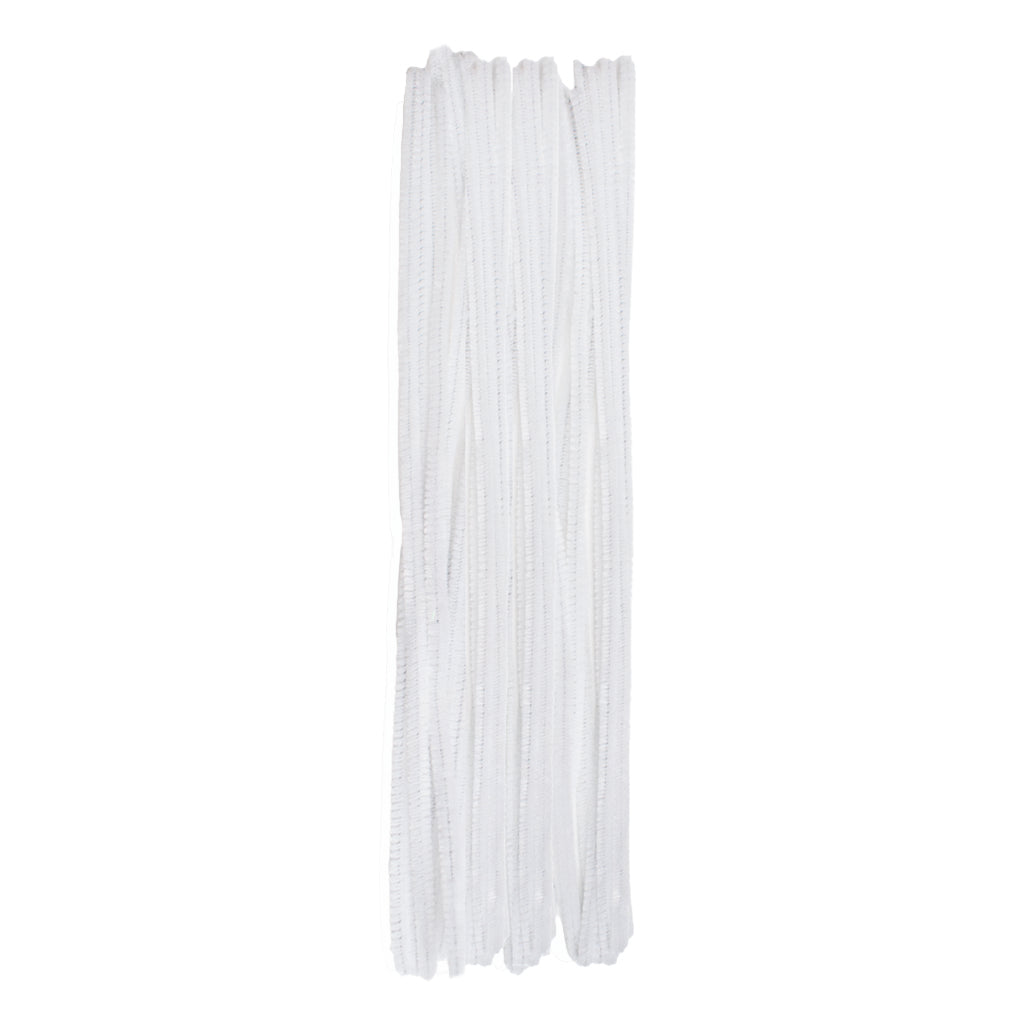 Premium Chenille Stems (25-Pack) – Flexible 12-Inch Pipe Cleaners