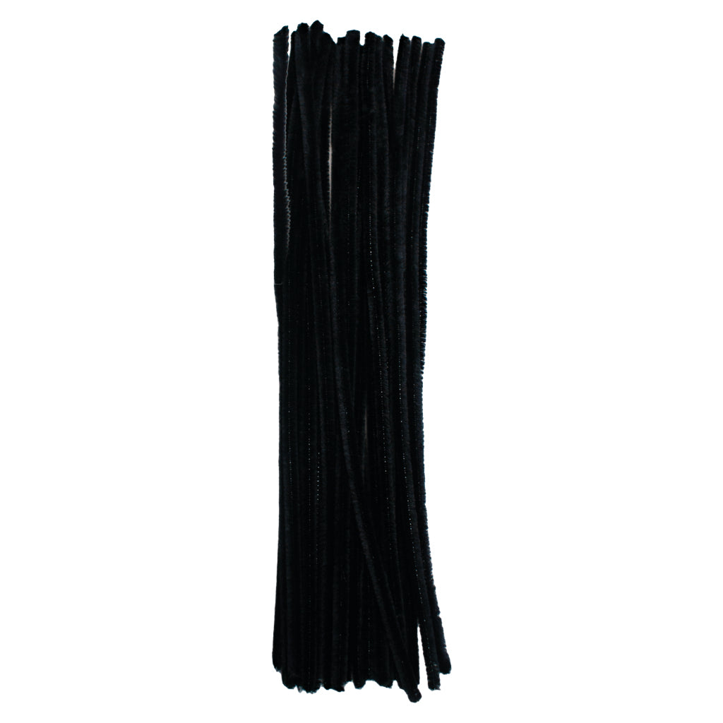 Premium Chenille Stems (25-Pack) – Flexible 12-Inch Pipe Cleaners