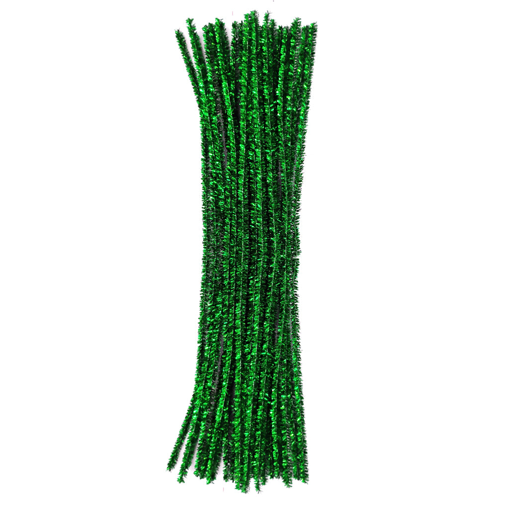 Premium Chenille Stems (25-Pack) – Flexible 12-Inch Pipe Cleaners