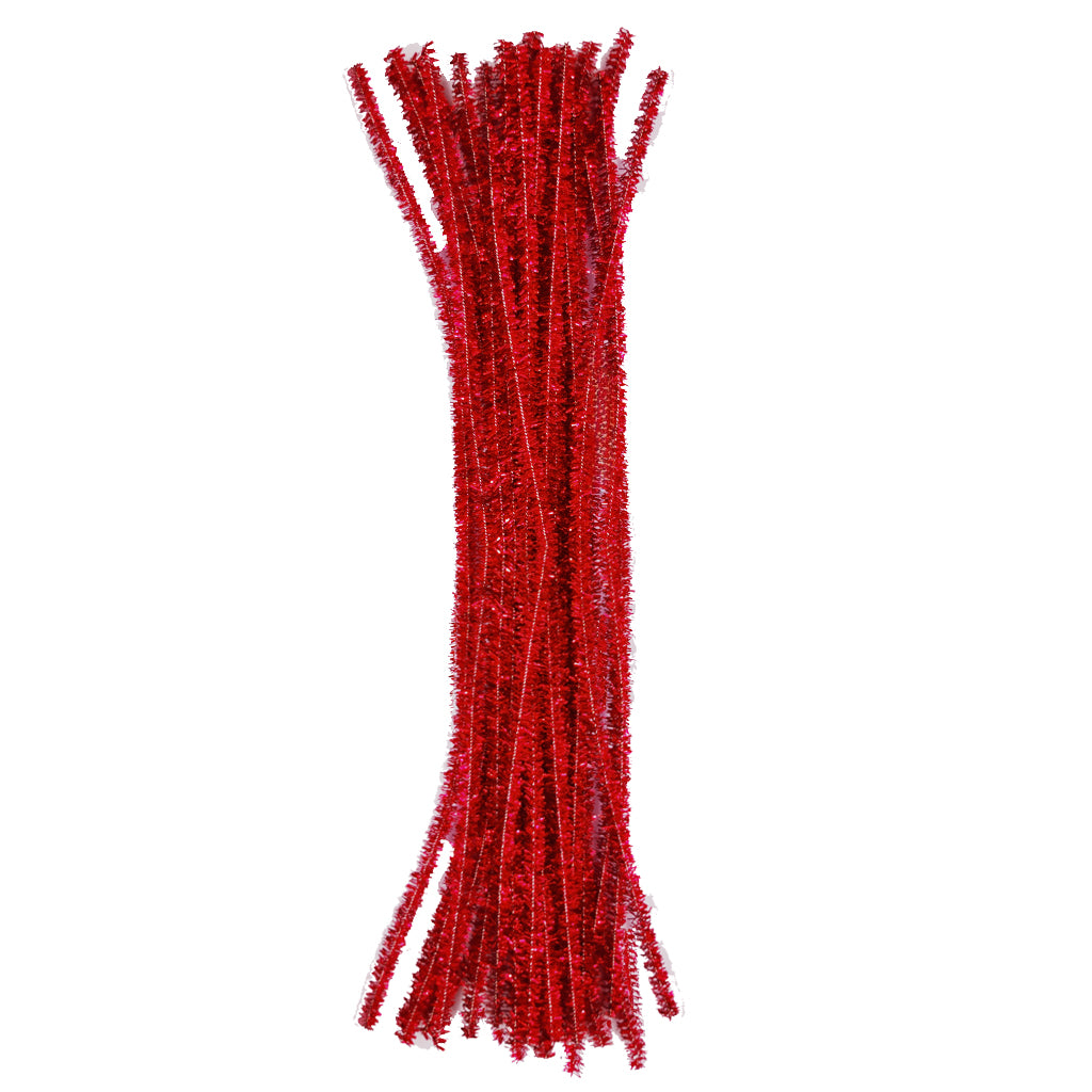 Premium Chenille Stems (25-Pack) – Flexible 12-Inch Pipe Cleaners