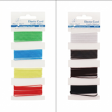 Elastic Cord Multi-Pack for Crafts & Jewelry Making (4-Piece Set)