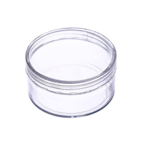 Clear Round Craft & Slime Storage Container