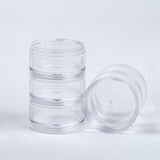 5-Piece Clear Plastic Stackable Organizer
